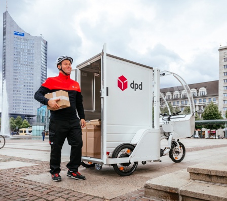 DPD в Германии: грузовые велосипеды для доставки