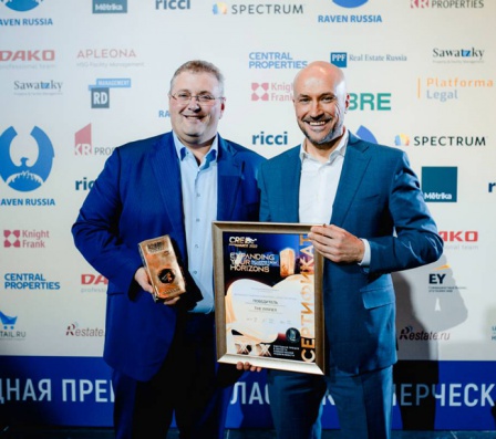 Флагманский проект компании «ОРИЕНТИР» стал победителем премии CRE Moscow Awards 2022